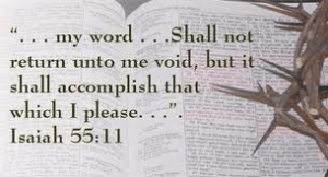ISAIAH 55 11 YES