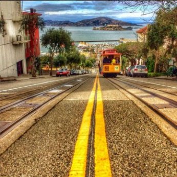 A SANFRANCISCO TROLLEY